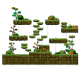 Minimap of Hunting Ground Middle of the Forest I
